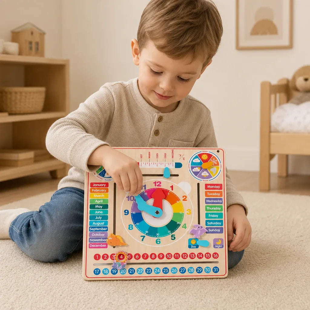 Nelokid Montessori Learning Calendar