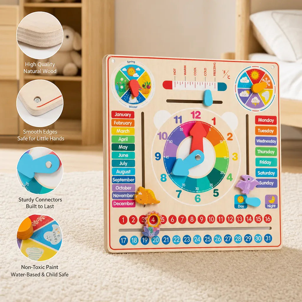 Nelokid Montessori Learning Calendar