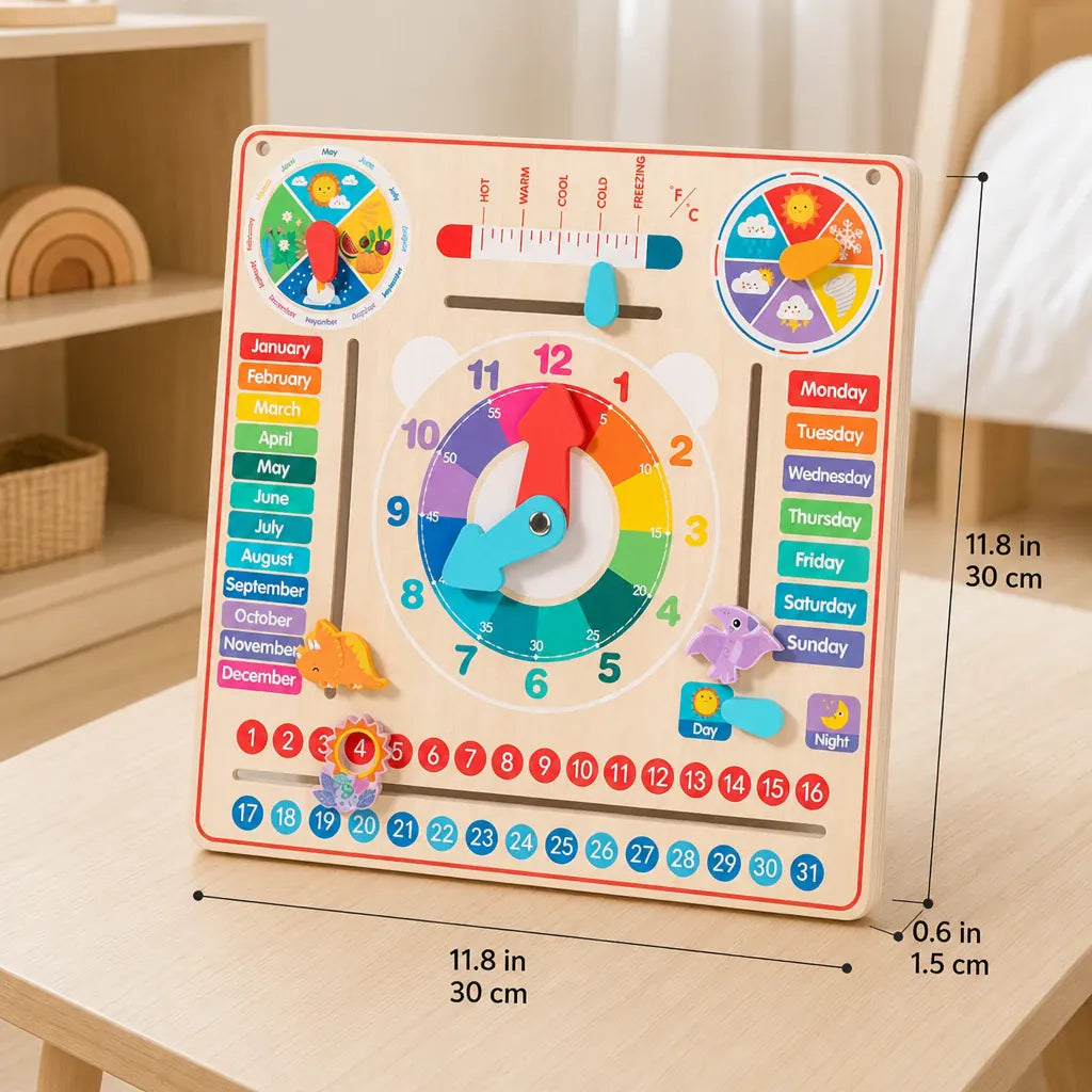 Nelokid Montessori Learning Calendar