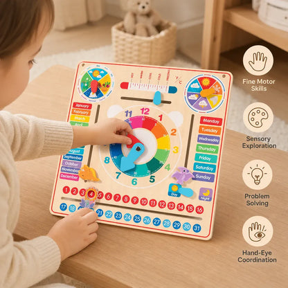 Nelokid Montessori Learning Calendar