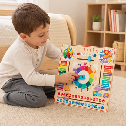 Nelokid Montessori Learning Calendar