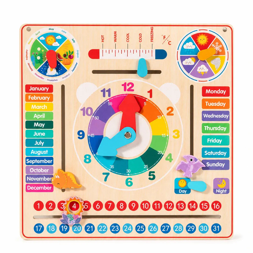 Nelokid Montessori Learning Calendar