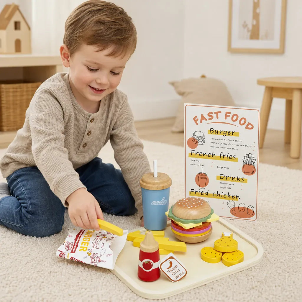 Nelokid Fast Food Kitchen Toy