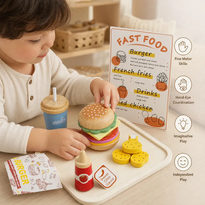 Nelokid Fast Food Kitchen Toy
