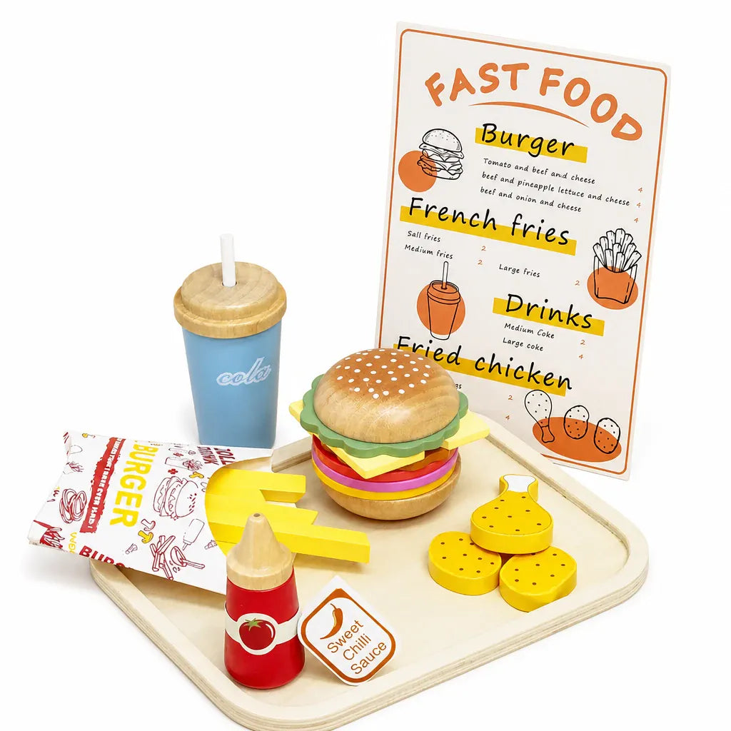Nelokid Fast Food Kitchen Toy