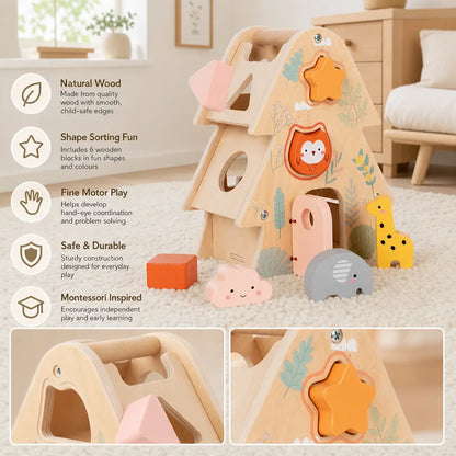 Nelokid Treehouse Toy Wooden