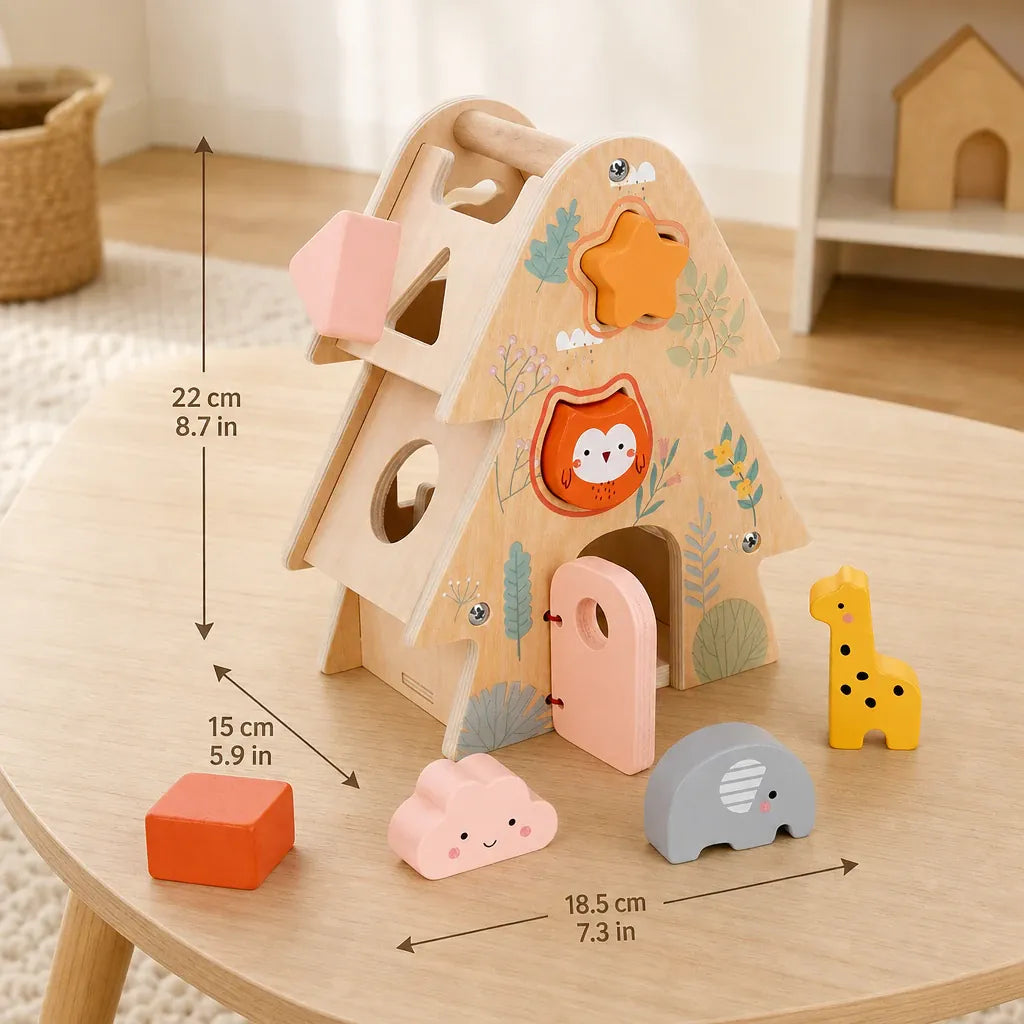 Nelokid Treehouse Toy Wooden