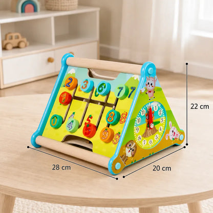 Nelokid 5 in 1 Wooden Activity Cube