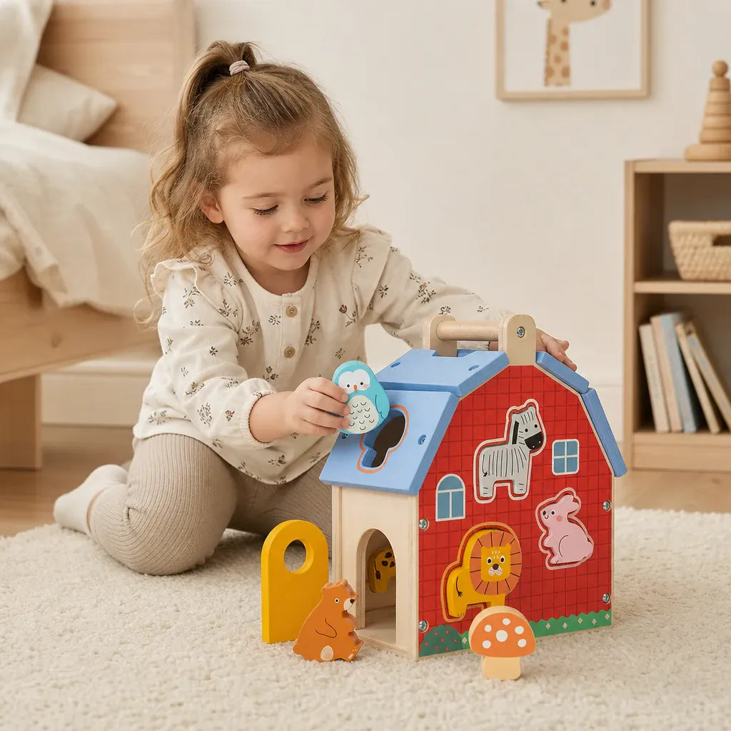 Nelokid House Shape Sorter