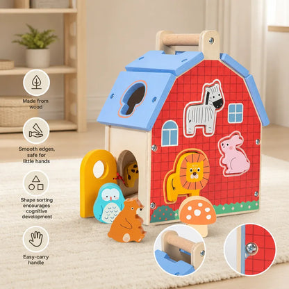 Nelokid House Shape Sorter