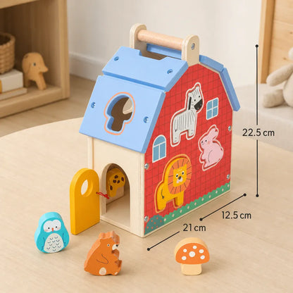 Nelokid House Shape Sorter
