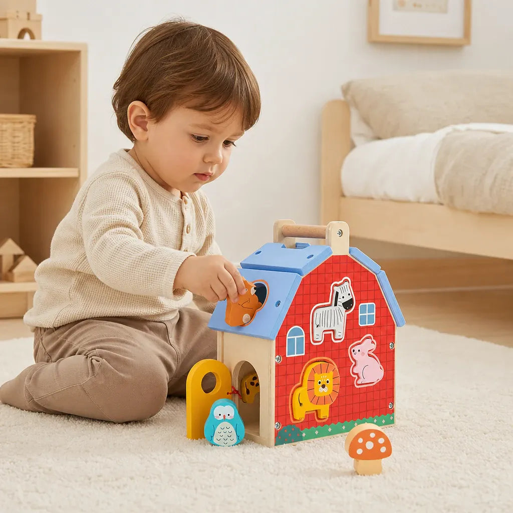 Nelokid House Shape Sorter