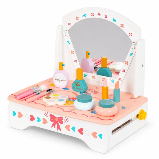 Nelokid Wooden Toy Dressing Table