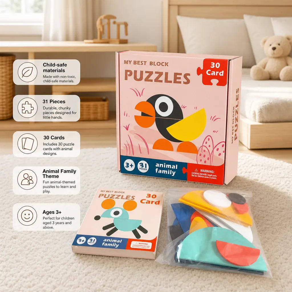 Nelokid Animal Block Puzzle