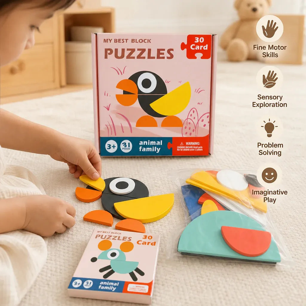 Nelokid Animal Block Puzzle