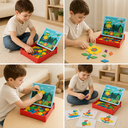 Nelokid Magnetic Tangram Puzzle