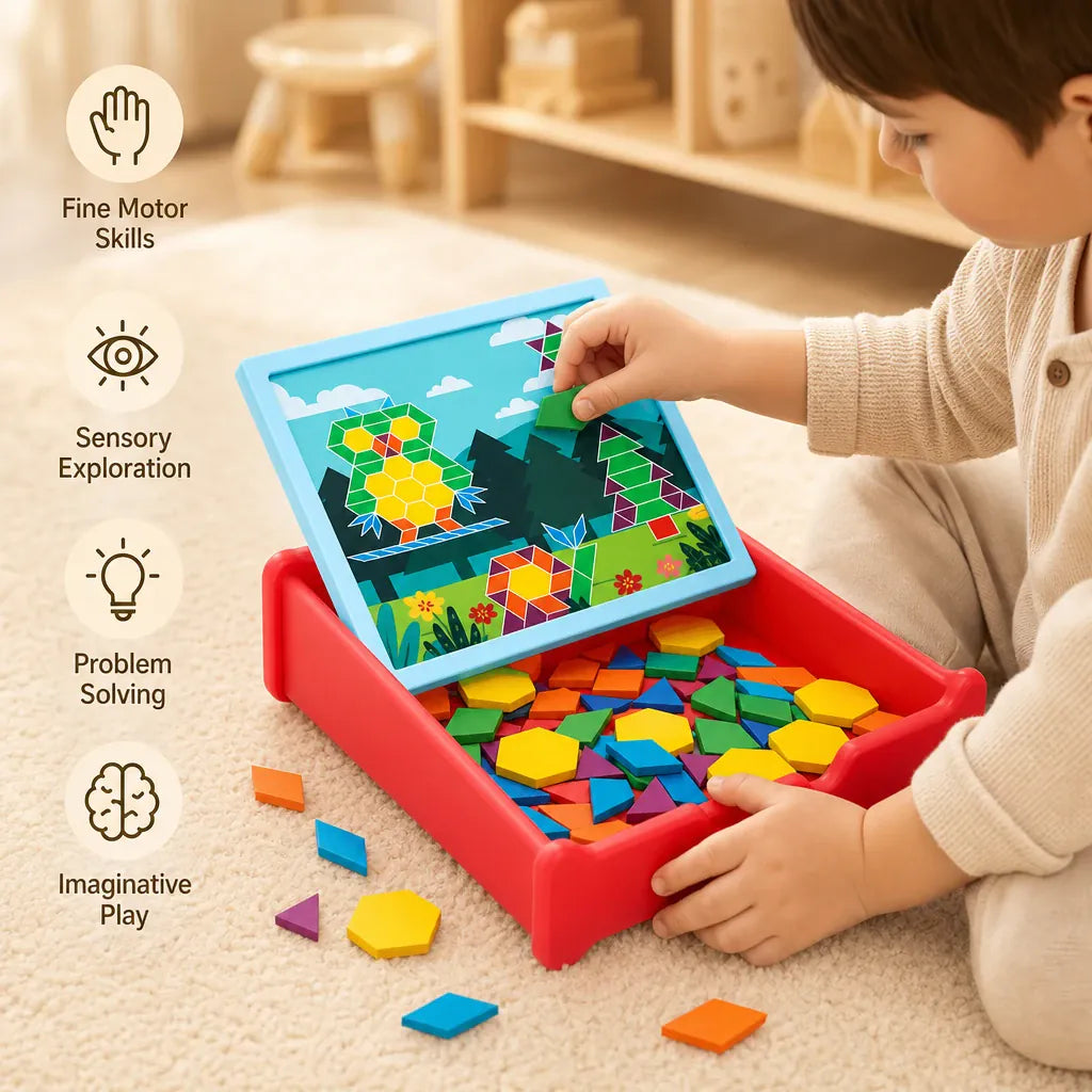 Nelokid Magnetic Tangram Puzzle