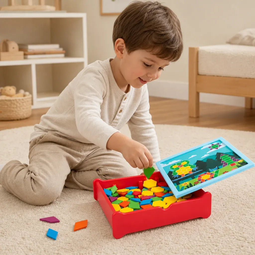 Nelokid Magnetic Tangram Puzzle