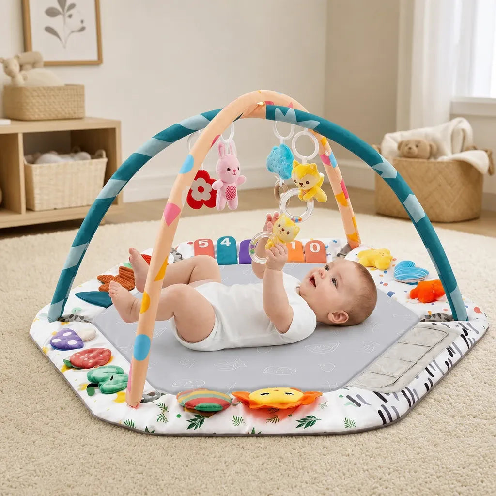 Nelokid Baby Play Gym Mat