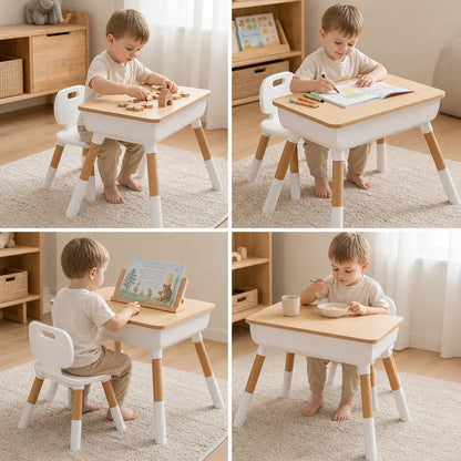 Nelokid Kids Table And Chair Set