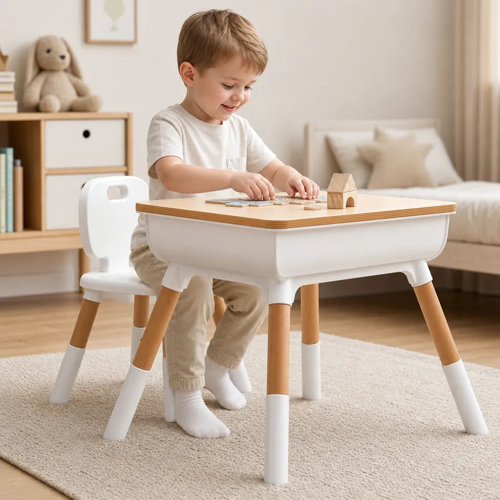 Nelokid Kids Table And Chair Set