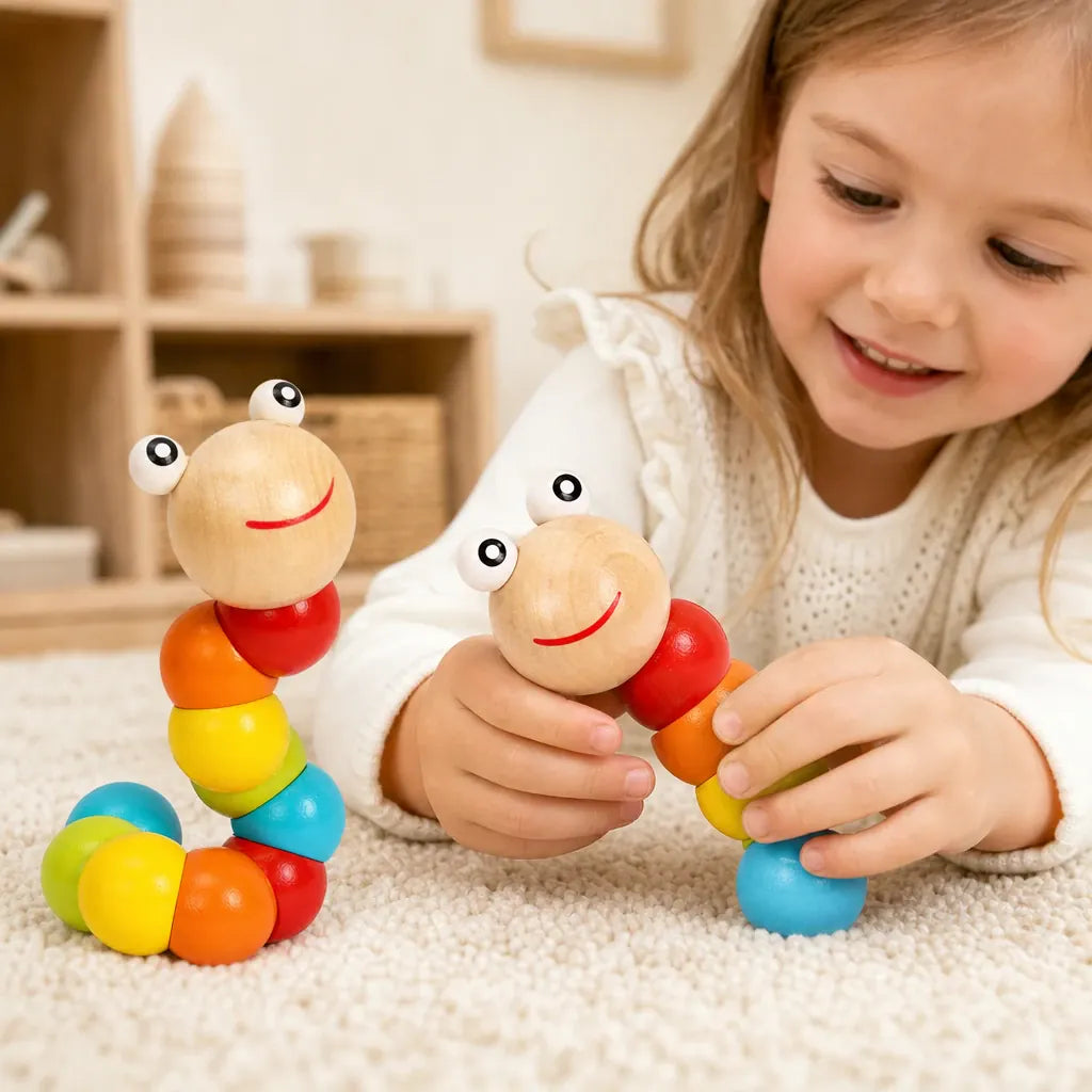 Nelokid Caterpillar Puppet