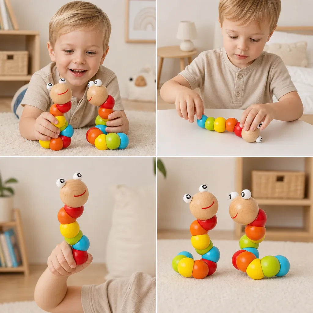 Nelokid Caterpillar Puppet