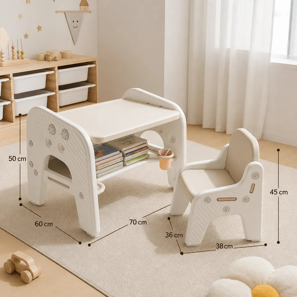 Nelokid Kids Study Table And Chair