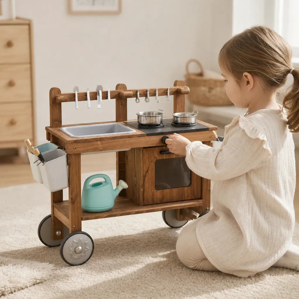 Nelokid Outdoor Play Kitchen