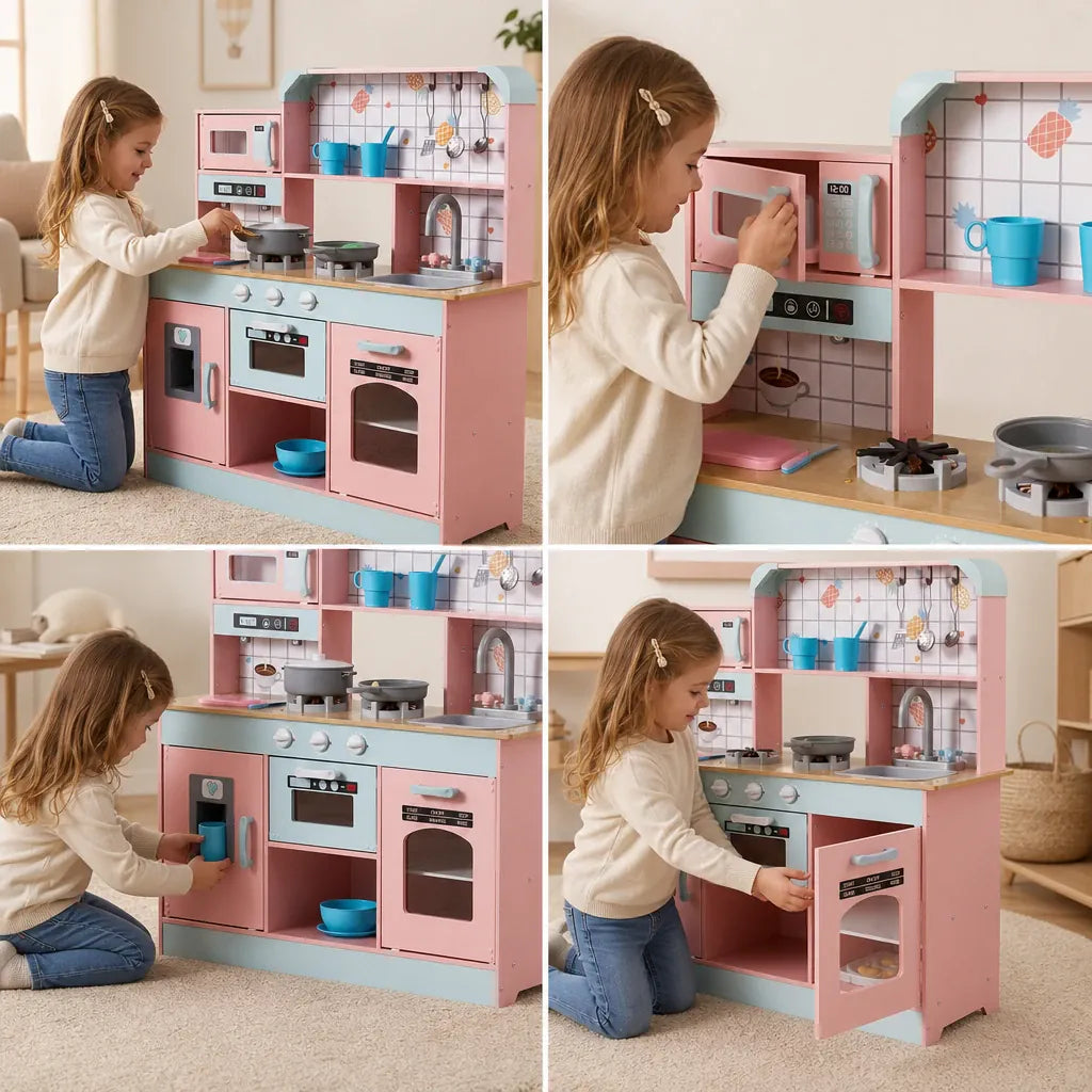 Nelokid Kids Play Kitchen