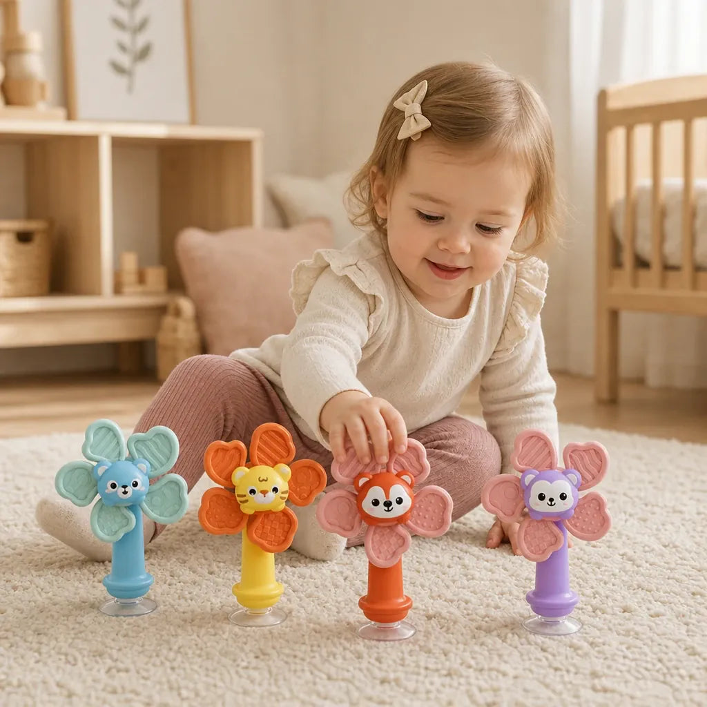 Nelokid Suction Cup Spinner Toys