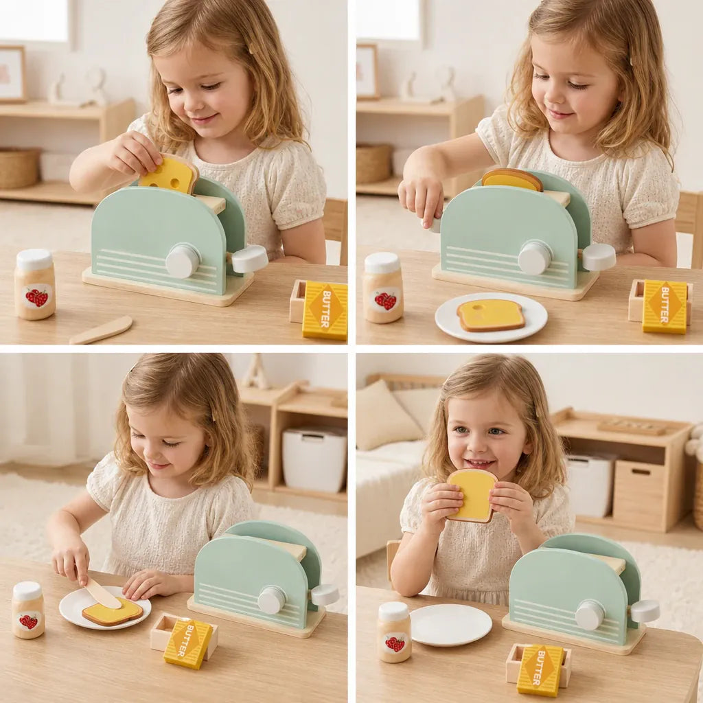 Nelokid Toy Kitchen Appliances