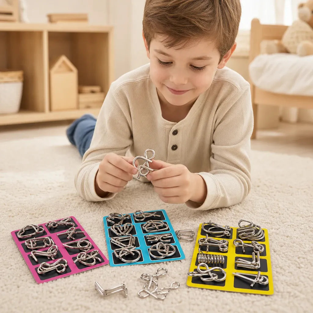 Nelokid Ring Metal Puzzle