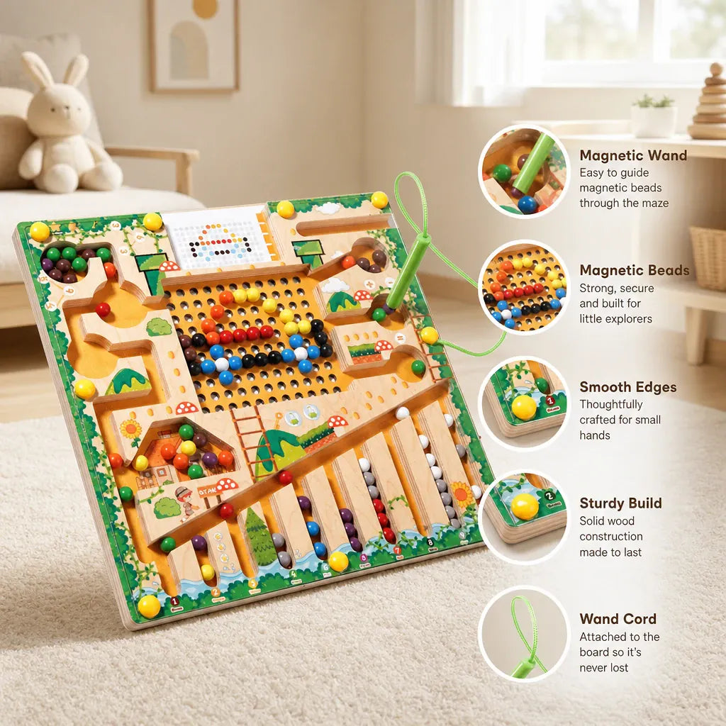 Nelokid Magnetic Maze