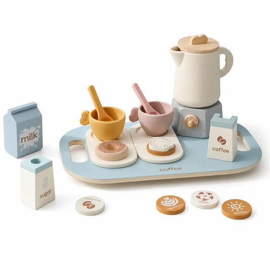 Nelokid Wooden Tea Coffee Sugar Sets