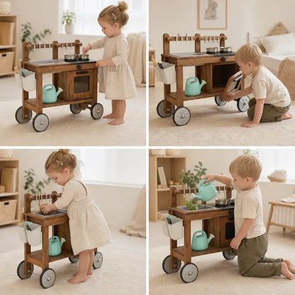 Nelokid Outdoor Play Kitchen
