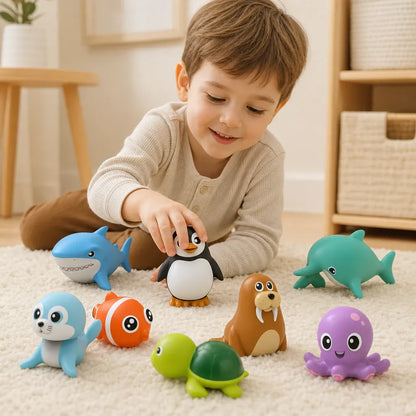 Nelokid Sea Animal Bath Toys