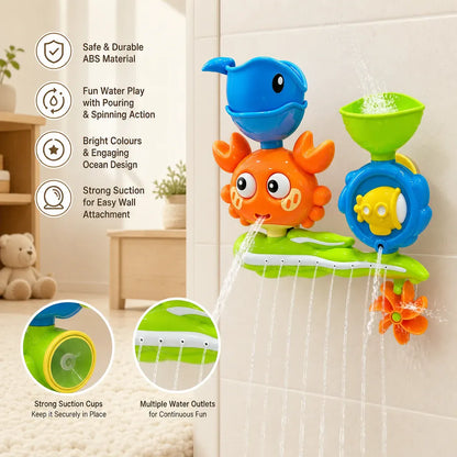 Nelokid Wall Mounted Bath Toys