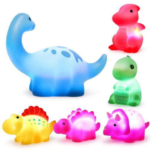 Nelokid Light Up Bath Toys