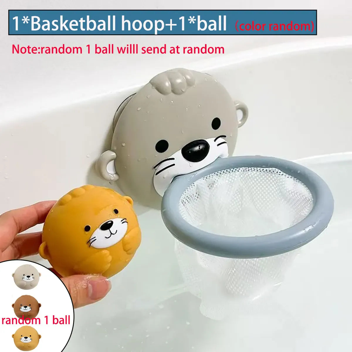 Nelokid Bath Toy Basketball