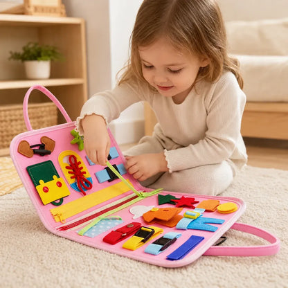 Nelokid Busy Board for Toddlers