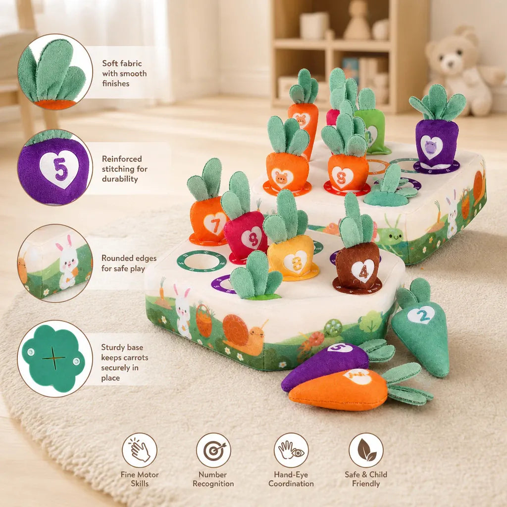 Nelokid Pulling Carrots Toy