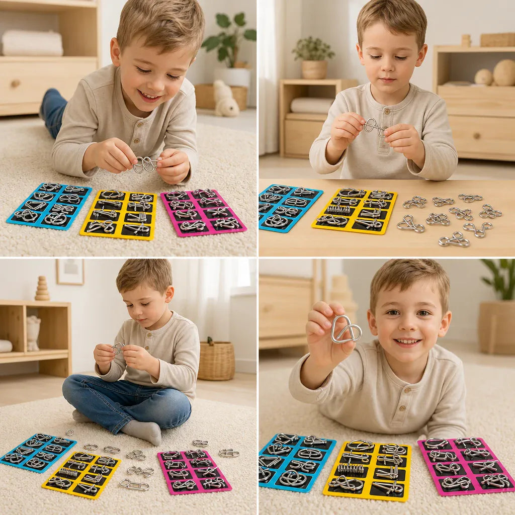 Nelokid Ring Metal Puzzle