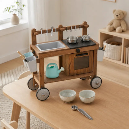 Nelokid Outdoor Play Kitchen