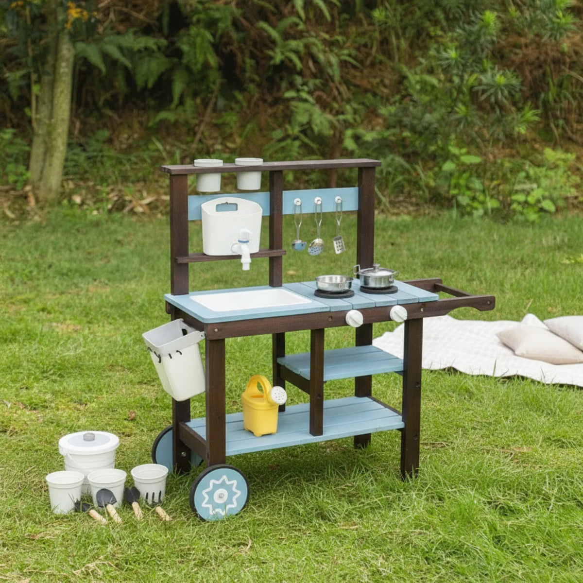 Nelokid Outdoor Play Kitchen