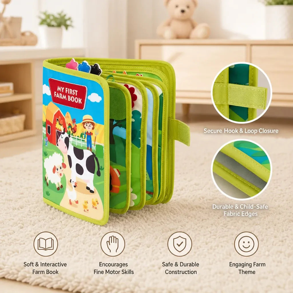 Nelokid Montessori Farm Toy