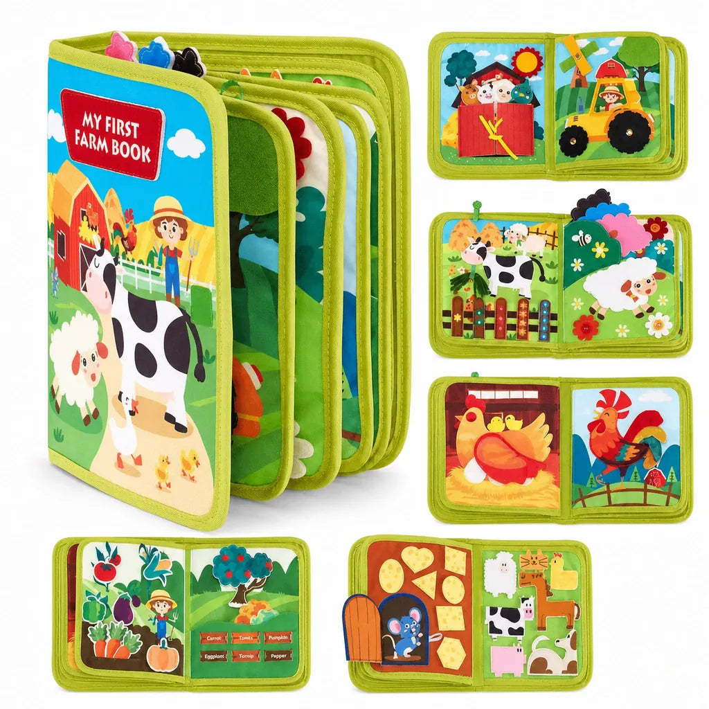 Nelokid Montessori Farm Toy