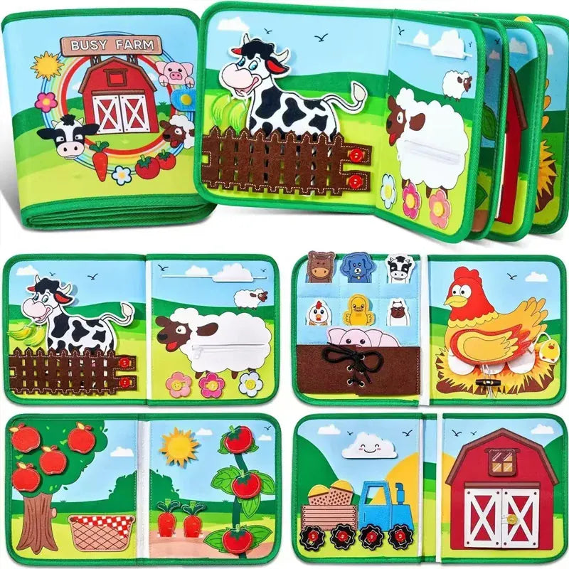 Nelokid Montessori Farm Toy
