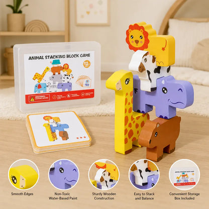 Nelokid Wooden Stacking Block