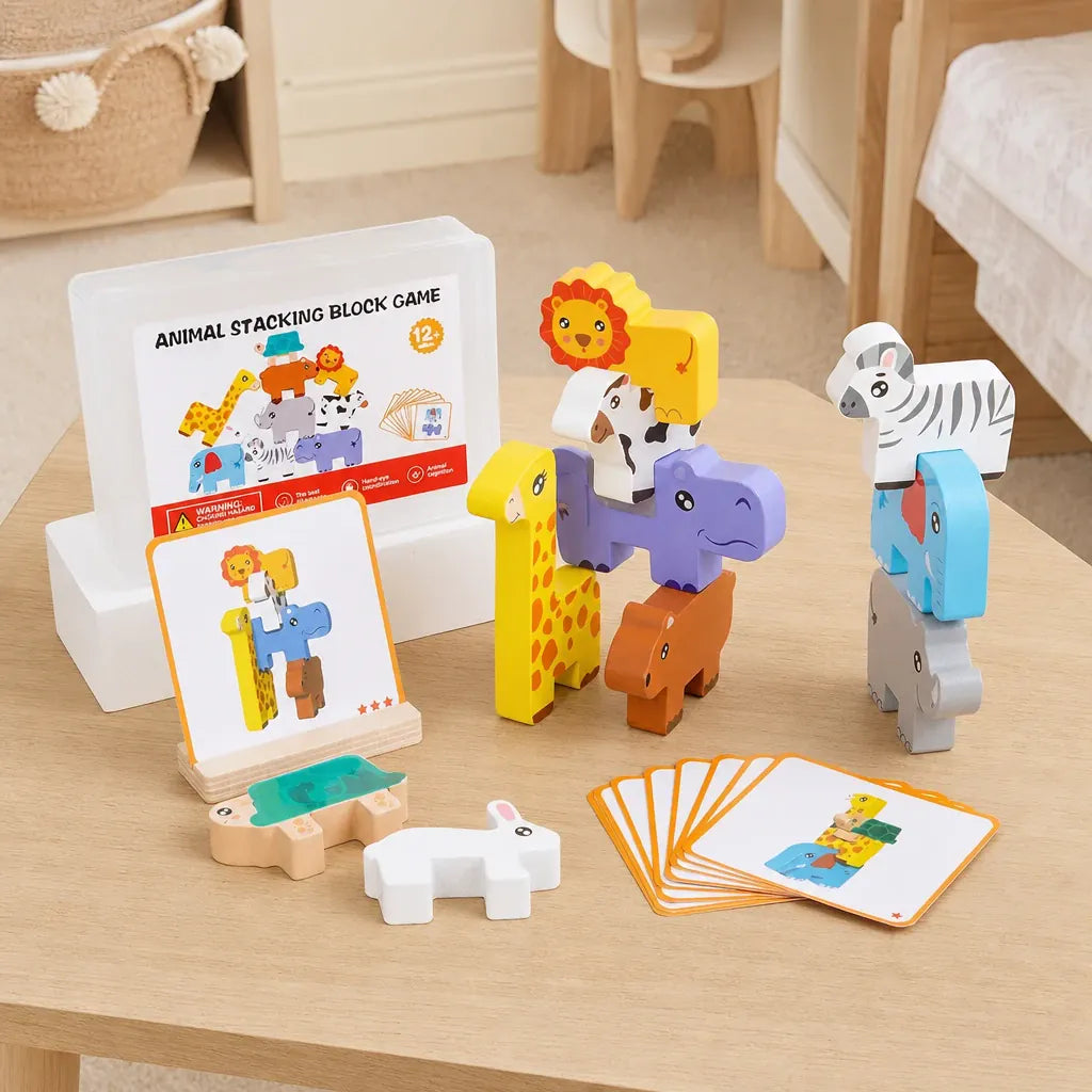 Nelokid Wooden Stacking Block